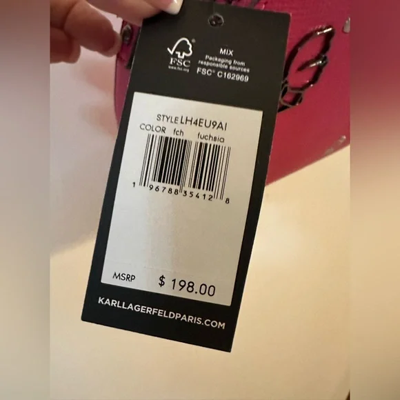 Karl Lagerfeld crossbody nwt - Picture 11 of 11